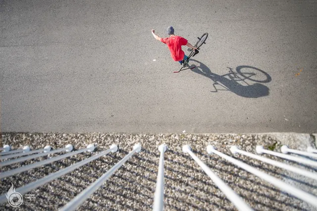 BMX from above